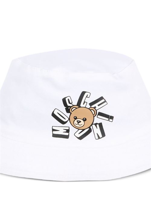 Cappello unisex Moschino Baby bianco MOSCHINO BABY | MNX057LPA0110101